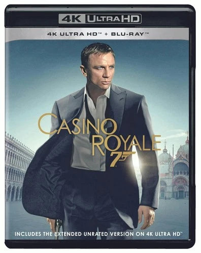 Casino Royale 4K UHD Blu-ray Daniel Craig NEW