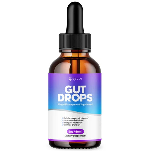 1 Pack - Gut Drops Max Strength Keto Formula Weight Management Supplement 60ML