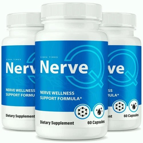 (3 Pack) Nerve Q Supplement - Premium NerveQ for Nerve Health Support