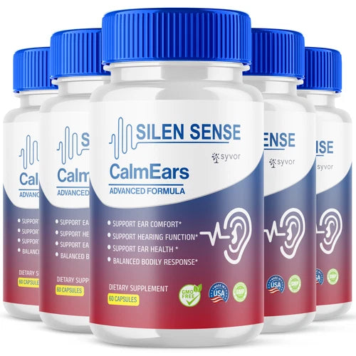 Silen Sense CalmEars Advanced Ear Health Support & Tinnitus Relief 300 Capsules