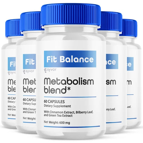 (5 Pack) Fit Balance Advanced Formula Natural Energy & Fitness Vitamin 300 Caps