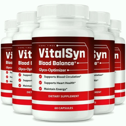 (5 Pack) VitalSyn Blood Support, Advanced Vital Syn Blood Support Formula