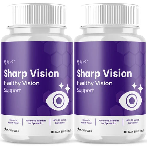 (2 Pack) Sharp Vision Enhance Vision, Support Healthy Eye Function 120 Capsules