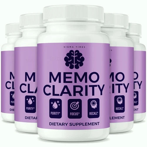 (5 Pack) Memo Clarity - MemoClarity Brain Supplement to Support Memory Clarity