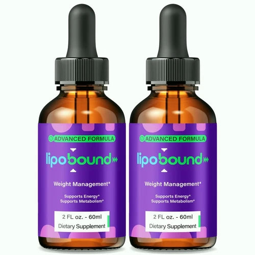 (2 Pack) LipoBound Weight Loss Drops, Lipo Bound for Weight Management