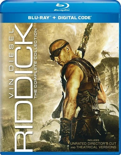 Riddick The Complete Collection Blu-ray Radha Mitchell