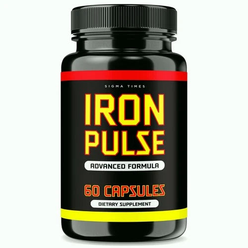 Iron Pulse - Iron Pulse for Men, Male Performance Support 60ct
