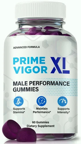 Prime Vigor XL Gummies for Men ed, PrimeVigor XL Advanced Male Gummy 60ct