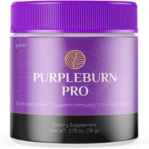 (1 Pack) Purpleburn Pro Powder Support Weight Management & Fitness 30 Servings