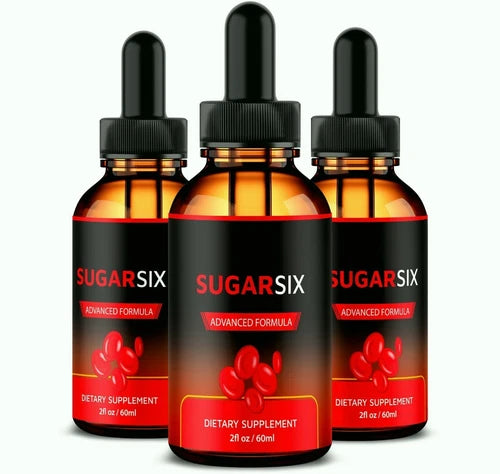 (3 Pack) SugarSix Drops, Sugar Six to Support Blood Sugar & Heart Health