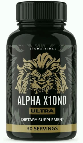 Alpha X10ND Ultra for Men, Alpha X10ND for Boosting Energy and Performance 60ct