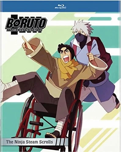 Boruto Naruto Next Generations - The Ninja Steam Scrolls Blu-ray