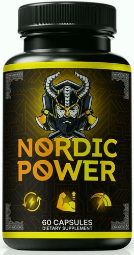 Nordic Power ed Pills, NordicPower for Men, Energy & Vitality Capsules 60ct