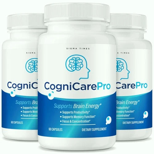 (3 Pack) CogniCare Pro Brain Booster Pills to Support Brain Fog & Memory Loss