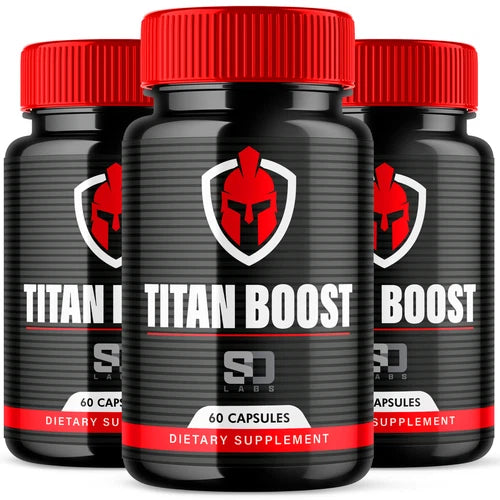 Titan Boost - Advanced Formula for Enhanced Energy and Vitality (3 Pack)