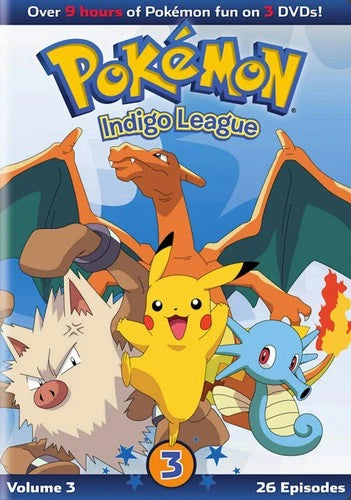 Pokemon Season 1 Indigo League Part 3 DVD