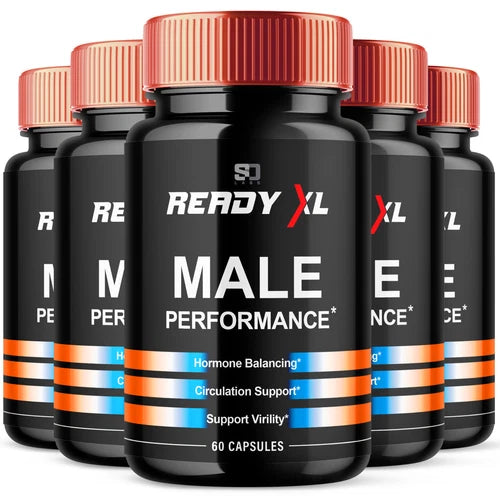 Ready XL Pills Supports Male Performance, Energy and Vitality (5 Pack)