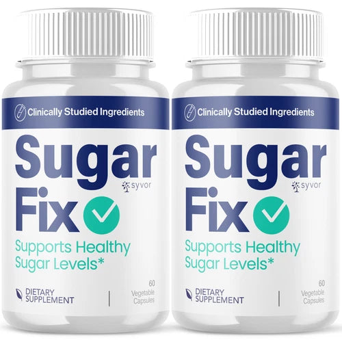(2 Pack) Sugar Fix Blood Balance Advanced Support Glycogen Vitamin 120 Capsules