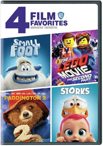 Smallfoot / The LEGO Movie 2 / Paddington 2 / Storks DVD