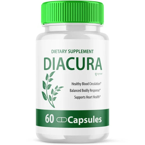 (1 Pack) Diacura Blood Balance Advanced Support Glycogen Vitamin 60 Capsules