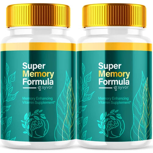 Super Memory Formula Advanced Brain Pills Natural Nootropic Support 120 Capsules