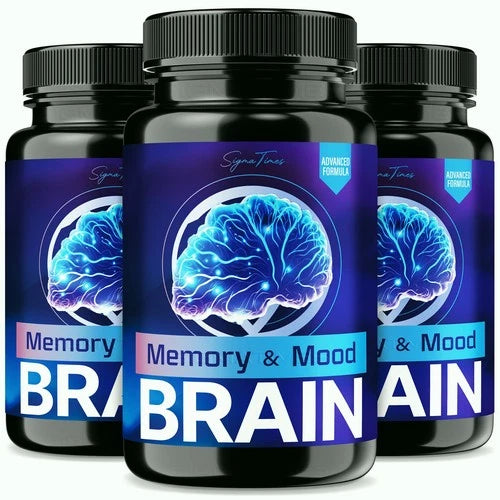 (3 Pack) Memory and Mood Brain - Brain Double Clean Neuropatia Formula