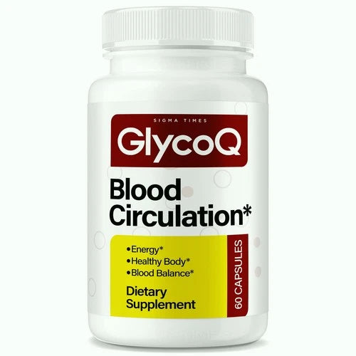 GlycoQ Blood Support, Premium Glyco Q Glycogen Control for Daily Health (60ct)