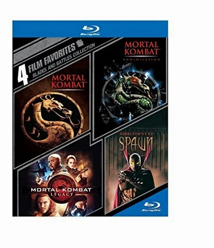 4 Film Favorites Blades and Battles Collection Blu-ray