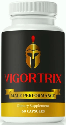 Vigortrix Men Vitality Pills, Natural Energy & Stamina Support for Men 60ct