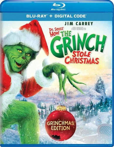 Dr. Seuss' How The Grinch Stole Christmas Blu-ray Jim Carrey