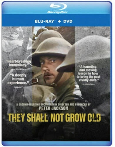 They Shall Not Grow Old [Blu Ray + DVD] Blu-ray