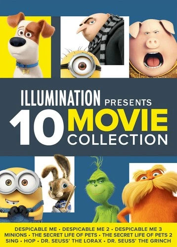 Illumination Presents 10-Movie Collection DVD Steve Carell