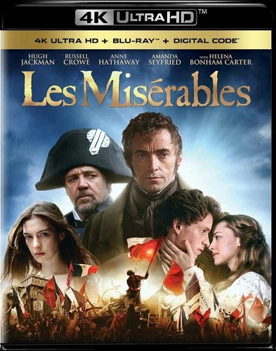 Les Misérables 4K UHD Blu-ray Anne Hathaway NEW