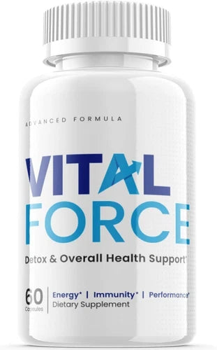 Vital Force Pills - Vital Force Supplement For Detox & Wellness ORIGINAL -1 Pack