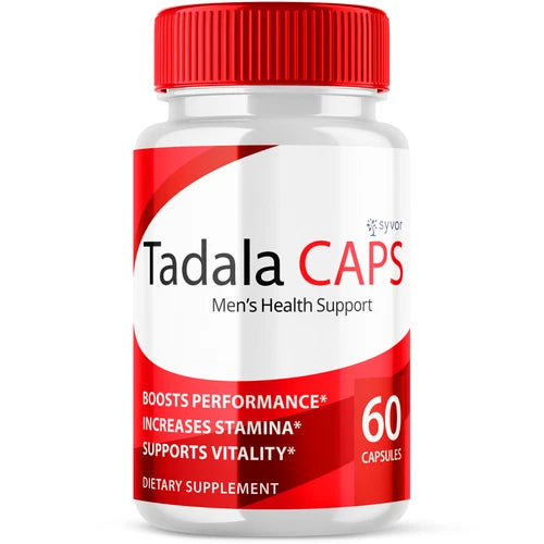 Tadala Advanced Pills for Men Max Strength Tadala Formula Supplement 60 Capsules
