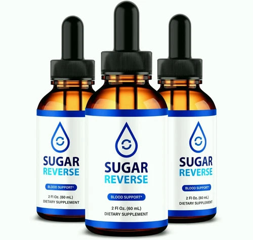(3 Pack) Sugar Reverse Drops, Natural Blood Support Formula, SugarReverse