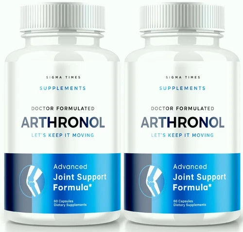 (2 Pack) Arthronol Joint Support Pills to Reduce Inflammation & Joint Aches