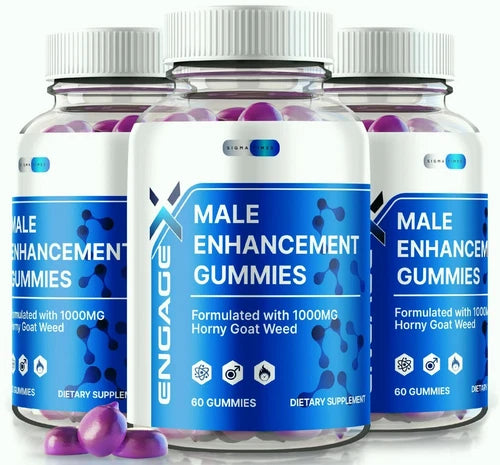 (3 Pack) Engage X Male Health Gummies to Boost Stamina and Endurance