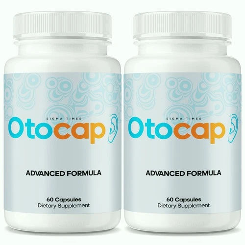 (2 Pack) Otocap Capsules - Natural Ear Health Support For Clear Hearing