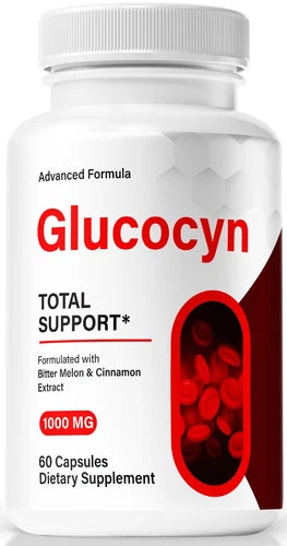 Glucocyn Blood Pills, Glucocyn Blood Pressure and Balance Support 60ct