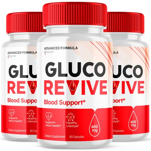 Gluco Revive Blood Support GlucoRevive Advanced Glycogen Support 180 Capsules