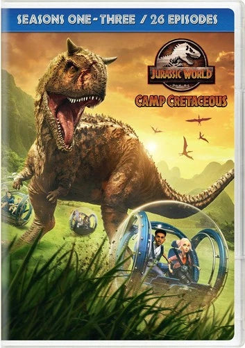 Jurassic World - Camp Cretaceous Seasons 1-3 DVD Jenna Ortega