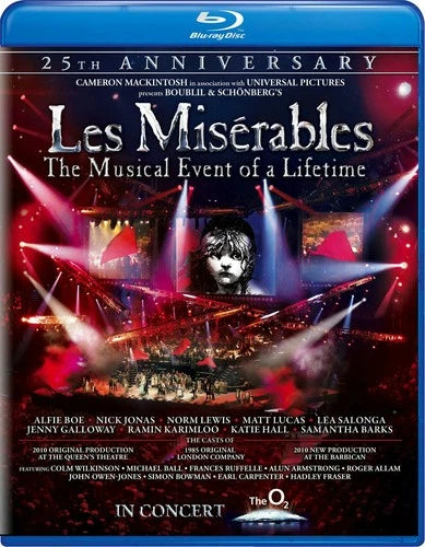 Les Mis√©rables In Concert - 25th Anniversary Show Blu-ray Alfie Boe