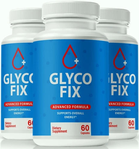 (3 Pack) Glyco Fix Blood Support Capsules to Maintain Blood Levels and Flow