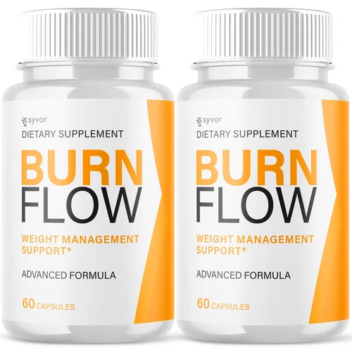 (2 Pack) Burn Flow Advanced Formula Natural Energy & Fitness Vitamin 120 Capsule