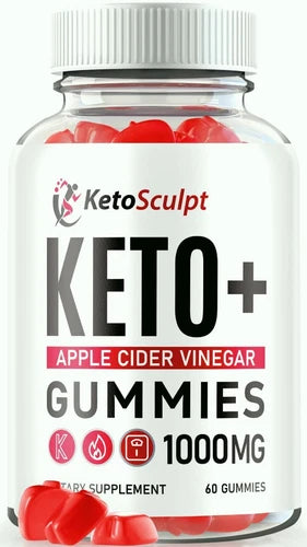 KetoSculpt Keto + ACV Gummies, Keto Sculpt Advanced Weight Loss Gummy 60ct