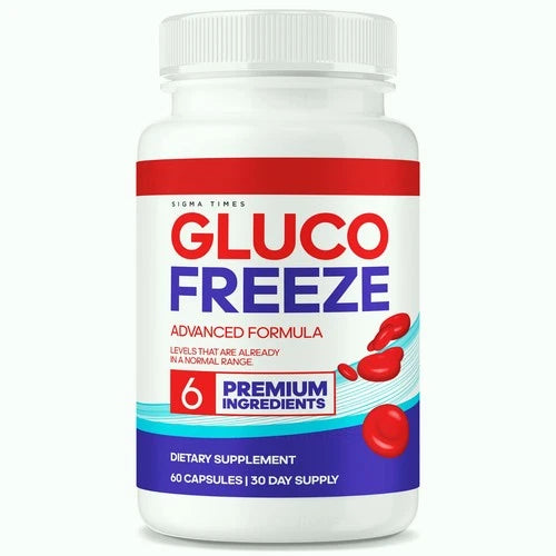 GlucoFreeze Pills Gluco Freeze (60 Capsules)