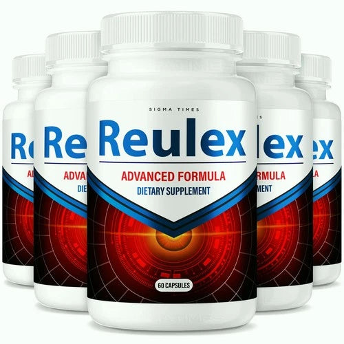 (5 Pack) Reulex Capsules - All-Natural Joint and Muscle Support Formula