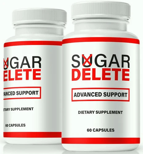 (2 Pack) Sugar Delete Blood Sugar Support Pills, Advanced Blood Health Capsules