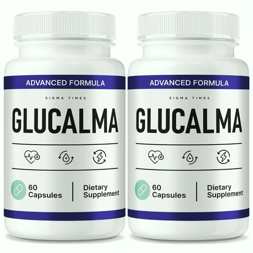 (2 Pack) Glucalma Capsules, Comprehensive Support for Blood, Heart & Circulation